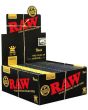 RAW Classic Black Natural Unrefined Rolling Papers