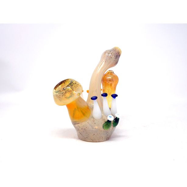 Glass Pipe Mashroom Art