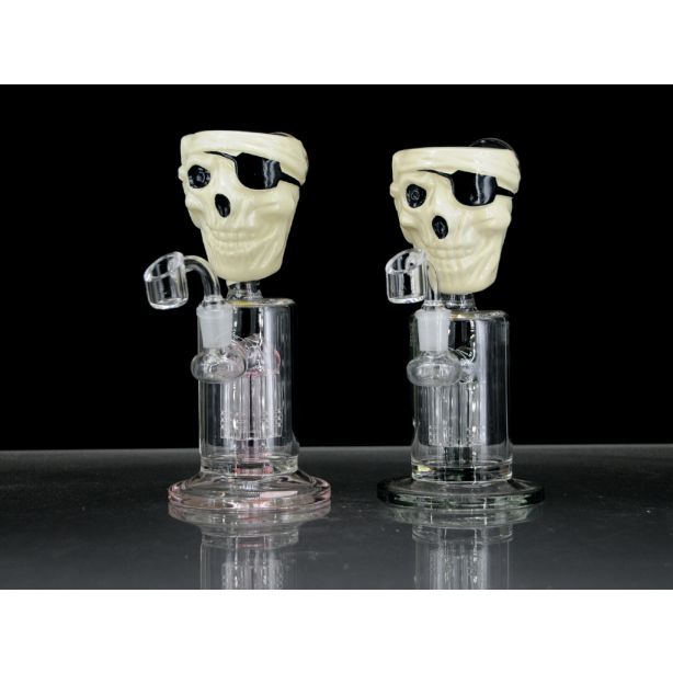 Smoking Water Pipe Pirate Skull GBCT GB01 Assorted Colors