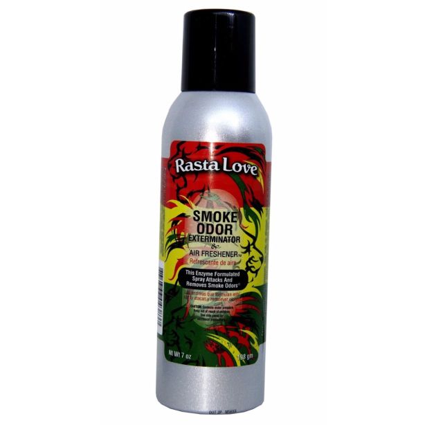 Rasta Love Smoke Odor Exterminator And Air Freshener 7 oz