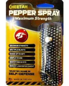 Cheetah Pepper Spray Maximum Strength Range Up To 12FT 1/2 oz.