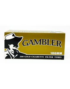 Gambler 100MM Gold Cigarette Filter Tubes