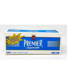 Premier Super Matic 200 Filtered Cigarette Tubes