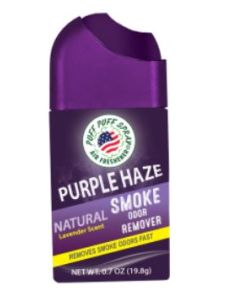 Purple Haze Natural Lavender Scent Smoke Odor Remover 