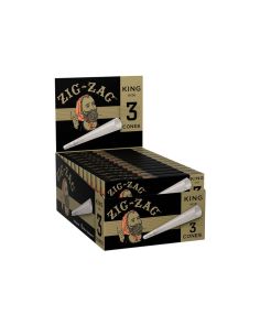 Zig Zag King Size Ultra Thin Pre-Rolled Cones 24 packs