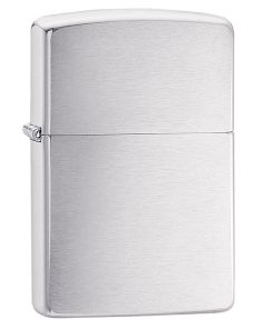 Zippo Regular Classic Brushed Chrome Lighter 200