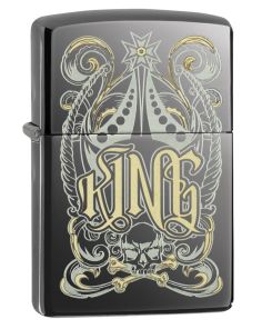 Zippo Royal Black Ice® King Lighter 28798