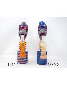 Glass Pipe Cats Art