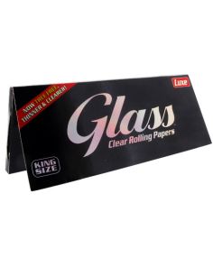 Glass Luxe Natural Thinner And Clearer Cigarette Rolling Papers 
