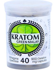 Kratom Green Malay 40 Capsules