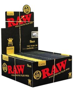 RAW Natural Unrefined Rolling Papers King Size Slim